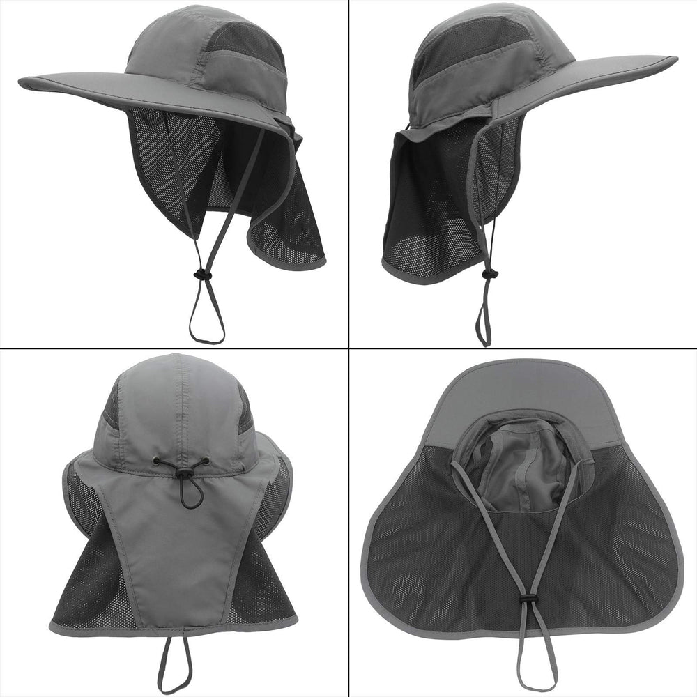 Surblue adjustable sun hat with drawstring for a secure, windy-day fit.
