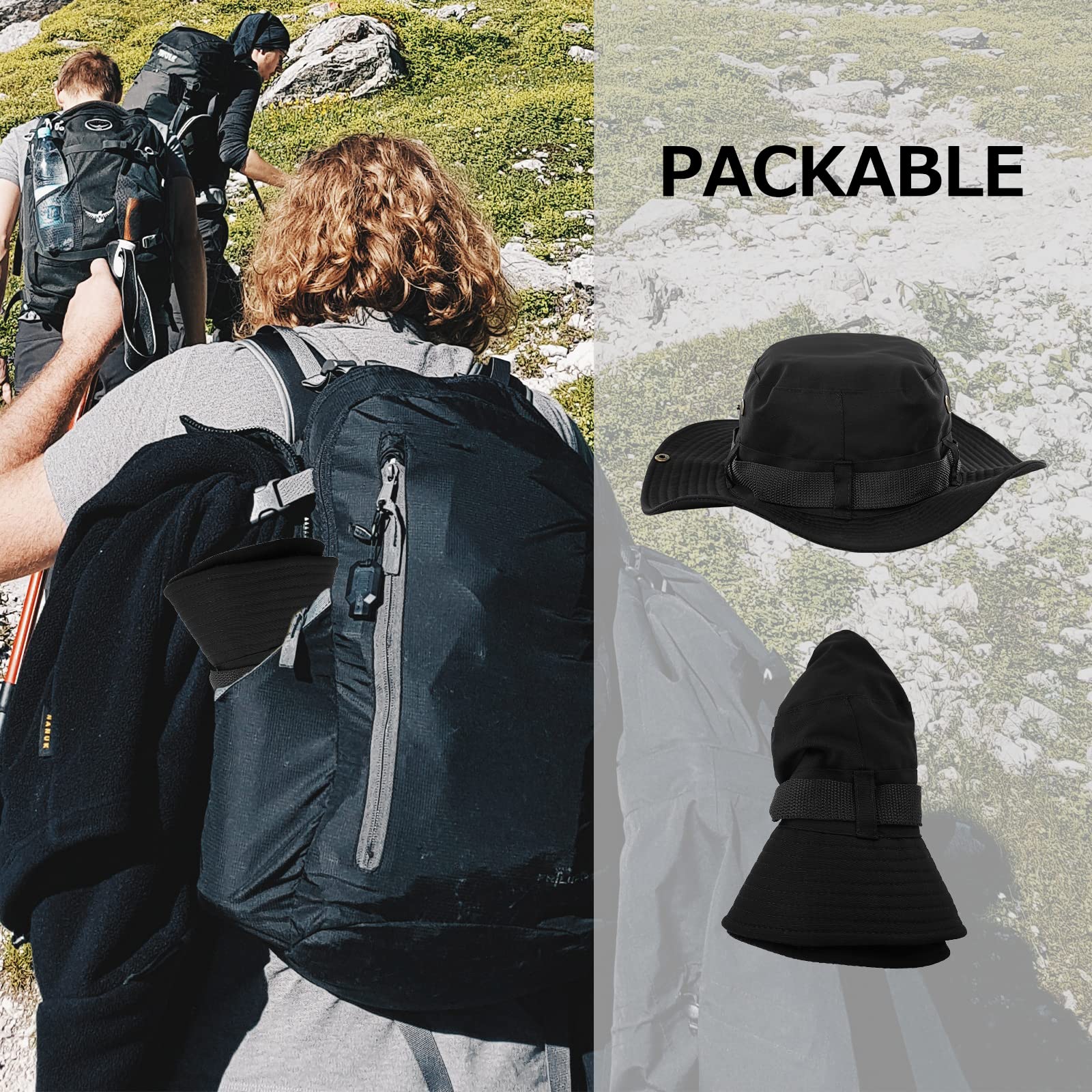 Surblue Boonie hat breathable ventilation holes keep you cool
