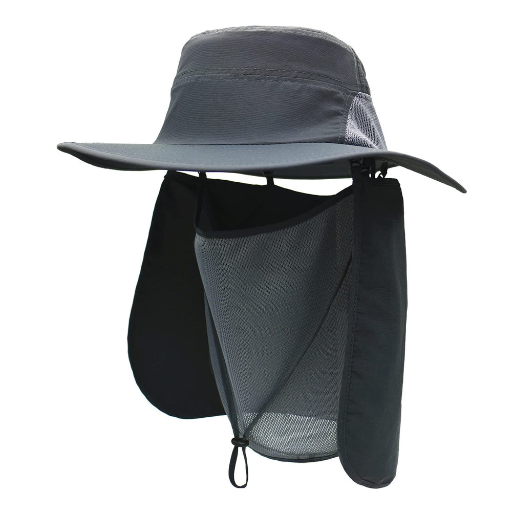 Surblue neck-face flap outdoor cap with UV protection for sunny days.