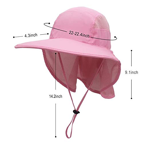 Surblue sun hat adjustable drawstring for a customized, secure fit.