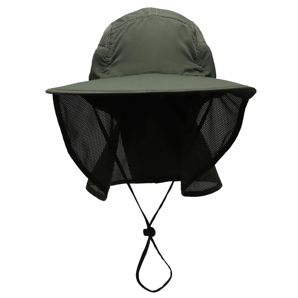 Surblue sun hat with breathable mesh panels keeps you cool on outdoor days.