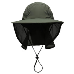 Surblue sun hat with breathable mesh panels keeps you cool on outdoor days.