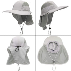 Surblue sun hat neck shading cloth providing flexible neck coverage
