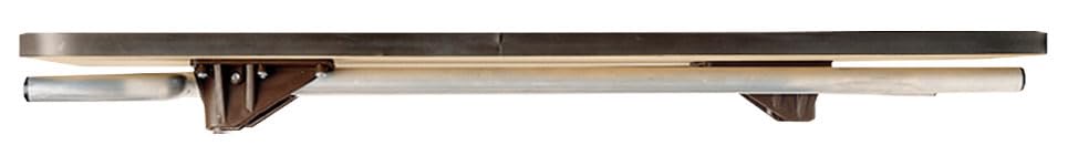 Surco 1632O oak-finish table with sturdy legs for crafts and meals