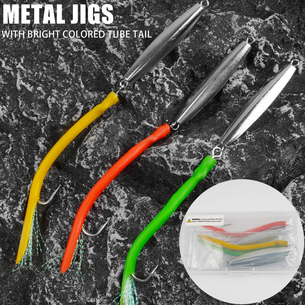 Diamond jig suitable for surf and boat fishing