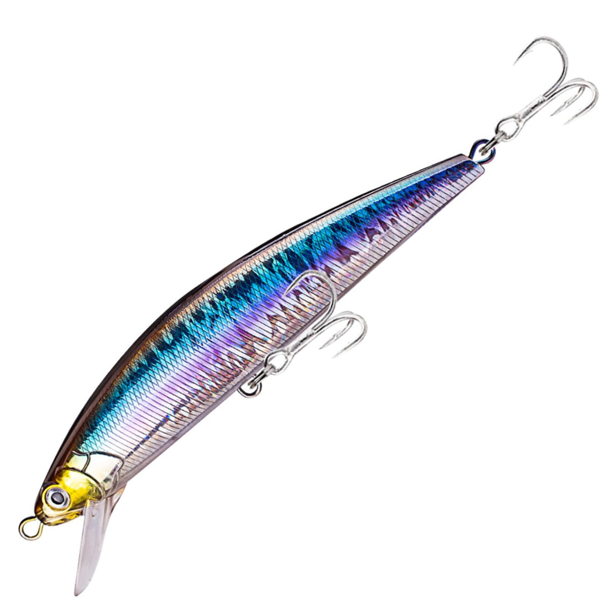 Surf Fishing Lure with 3D eyes appealing to bass and trout