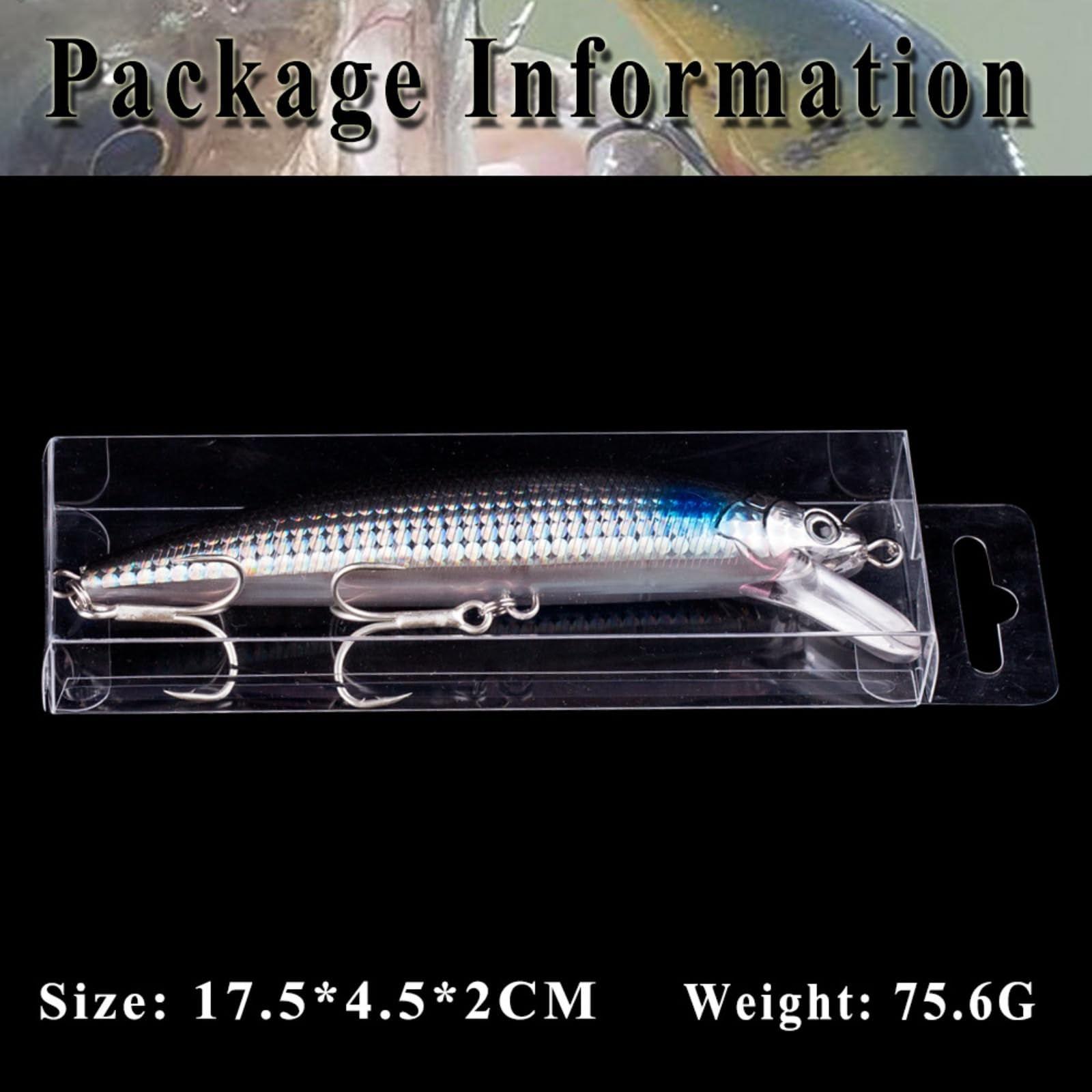 Surf Fishing Lure durable ABS construction suitable for saltwater use