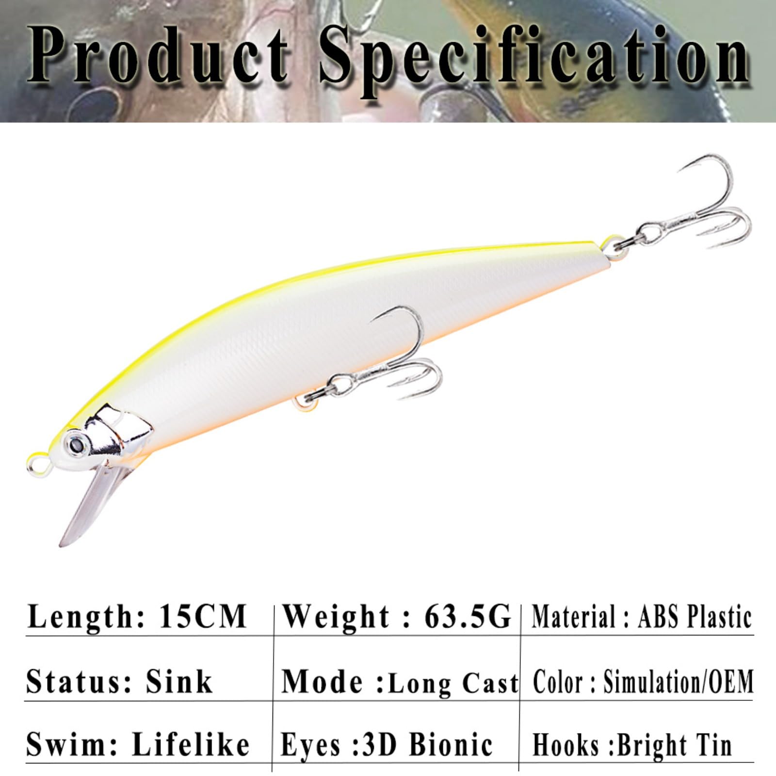 Surf Fishing Lure saltwater-ready hooks resist corrosion in harsh conditions