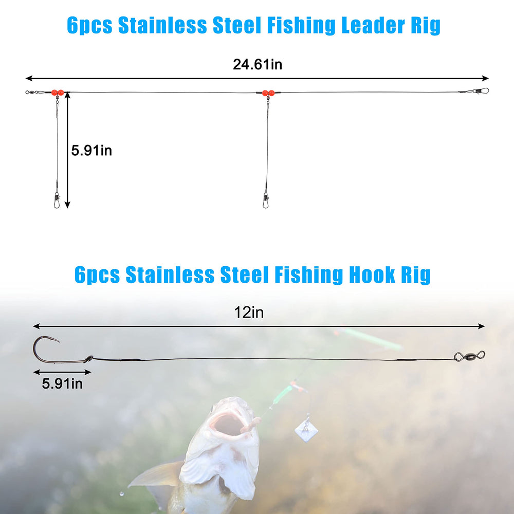 Rig Floats, Wire Leader and Bottom Rigs components