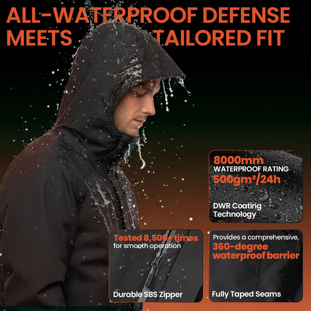 SURGOAL detachable hood feature highlights versatile weather protection