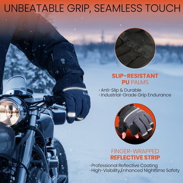 SURGOAL heated gloves HIPORA membrane protecting against moisture