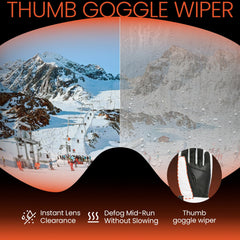 SURGOAL heated gloves feature touchscreen compatibility for easy device use in cold weather.