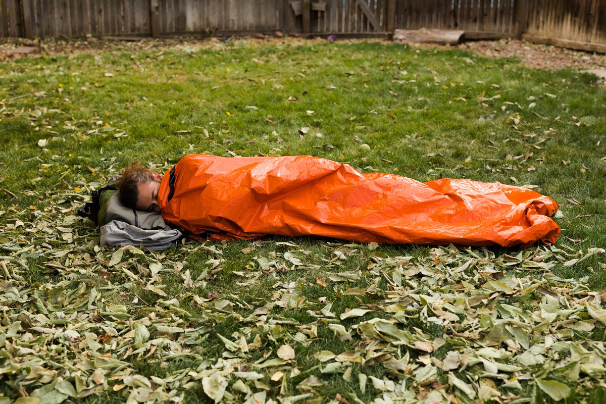 Survival Frog Tact Bivvy 2.0 taped seams for weather resistance and durability