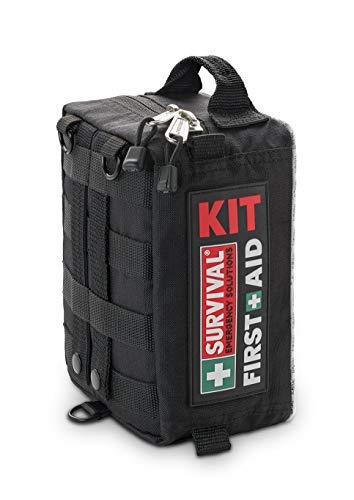 SURVIVAL vehicle emergency care setup ready for roadside situations