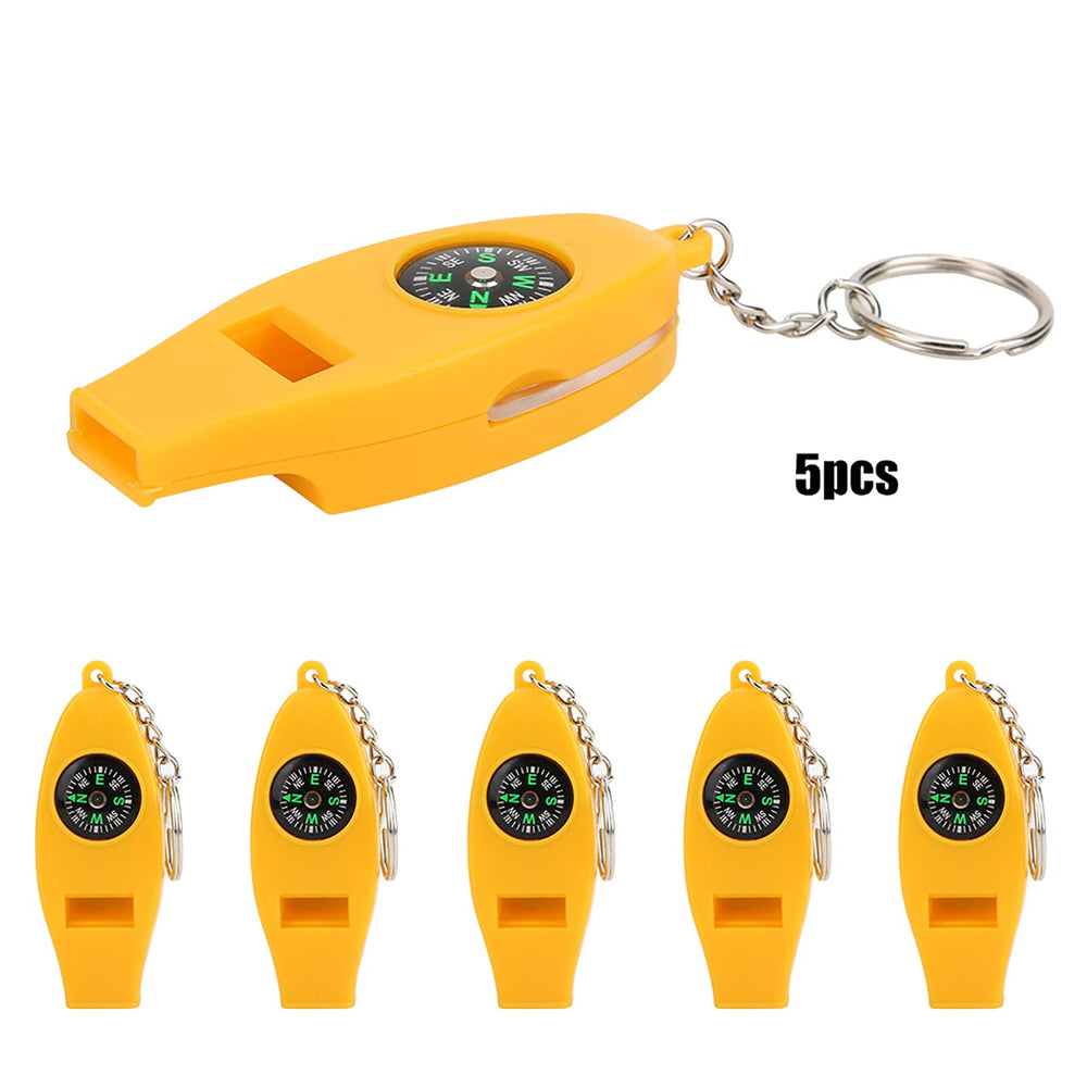 5-pack Survival Whistle bundle for group trips and classrooms.