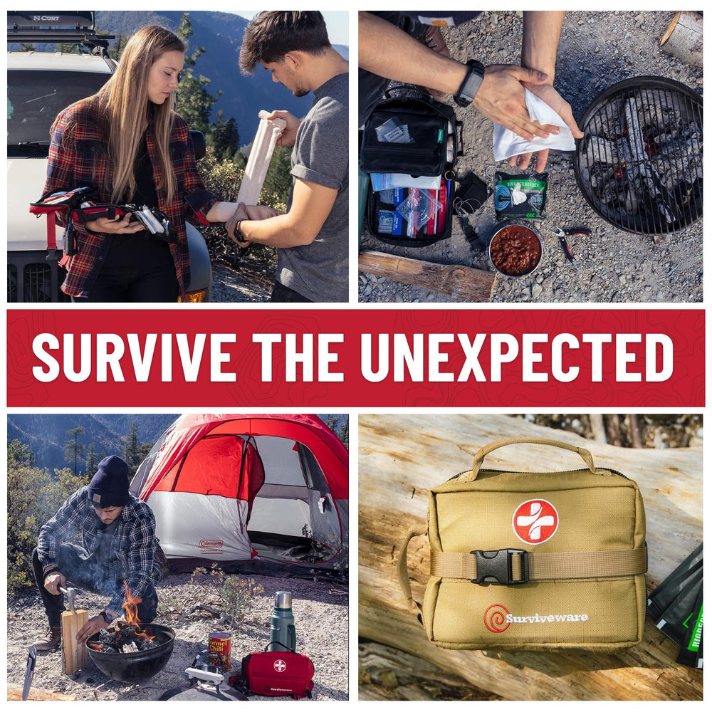 Surviveware D-rings enable secure attachment to trunk or ATV