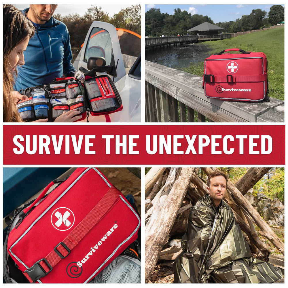 Surviveware MOLLE-compatible attachment for backpacks and gear