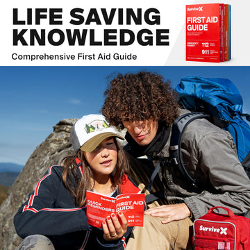 SurviveX small first aid kit home-use ready for everyday safety