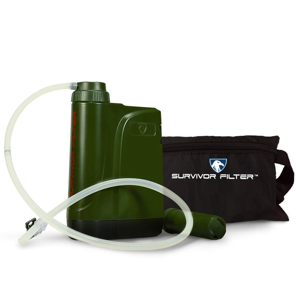 Survivor Filter PRO X compact backpacking system for trails