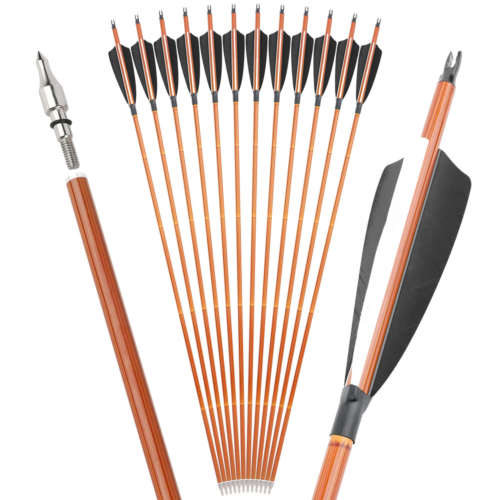 Surwolf nock and flight details support quick setup for archers