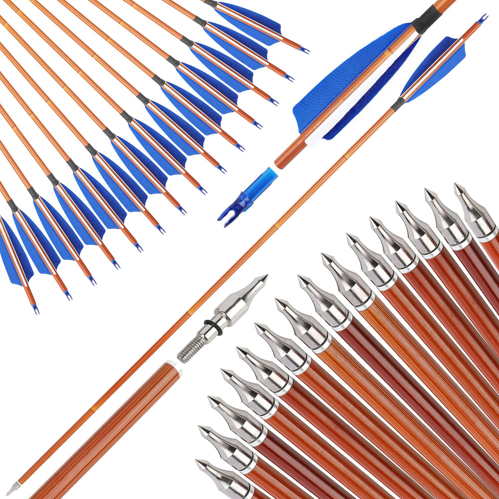 Surwolf 100-grain arrowhead and removable nock allow easy upgrades.