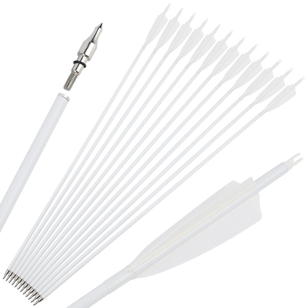 surwolf carbon fiber arrows are lightweight yet durable for hunting and target practice