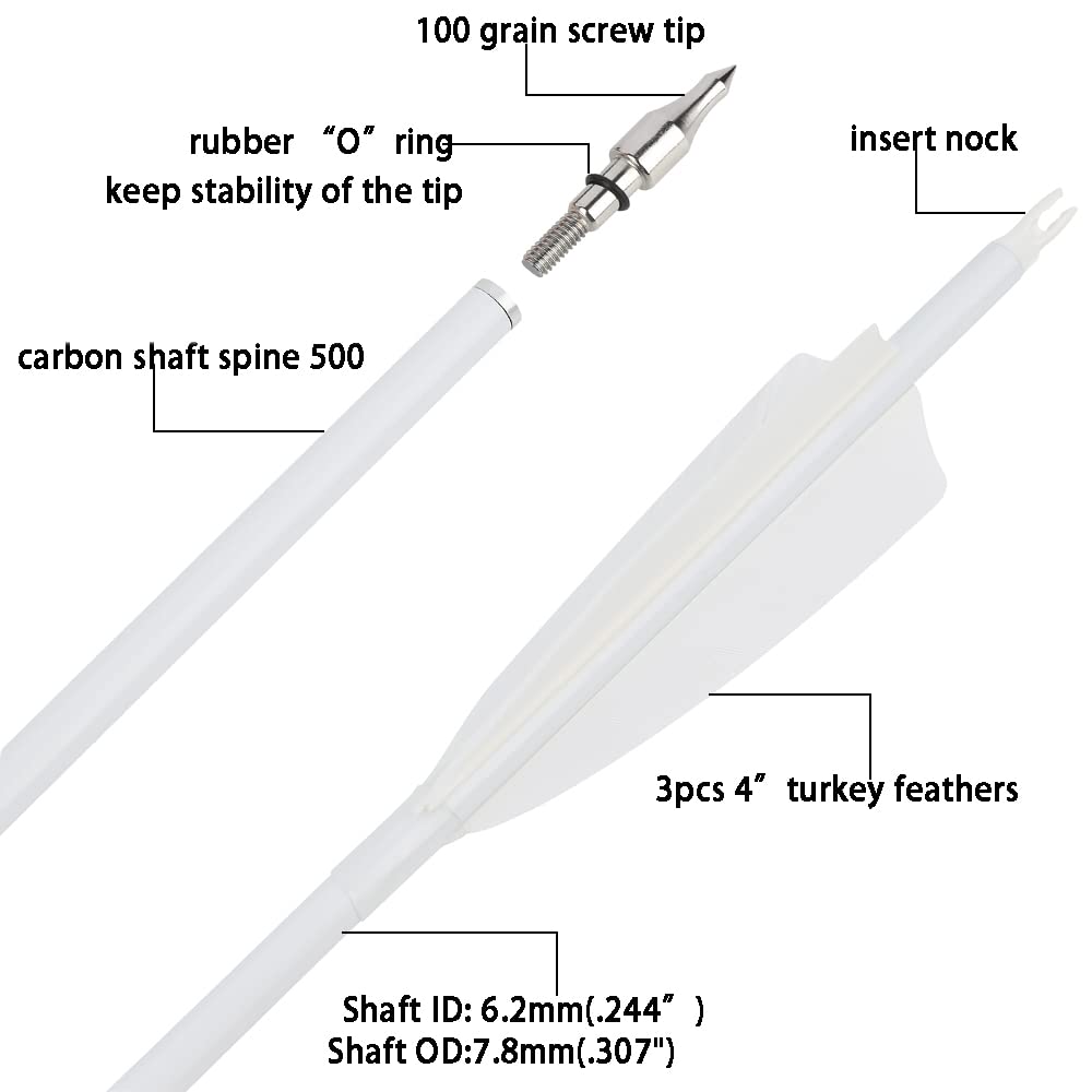 surwolf removable 100 grain steel points ensure tip fit and accuracy