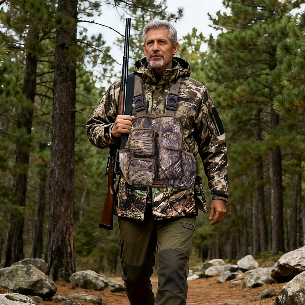 SUSIHOOH Tactical Sling Bag compact-fit view highlights versatile chest rig or shoulder bag.