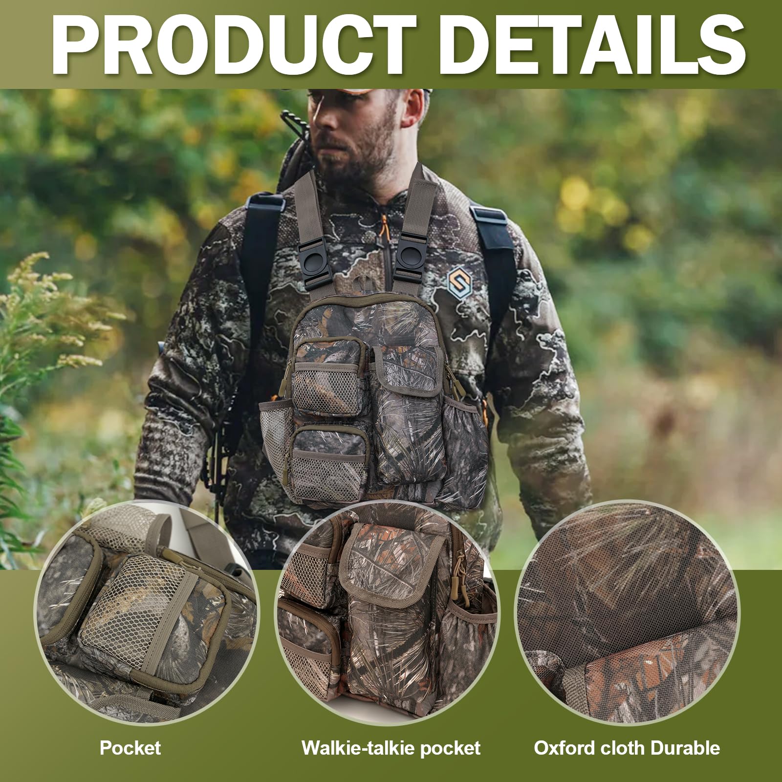 SUSIHOOH Ergonomic back panel supports longwear comfort through breathable design.