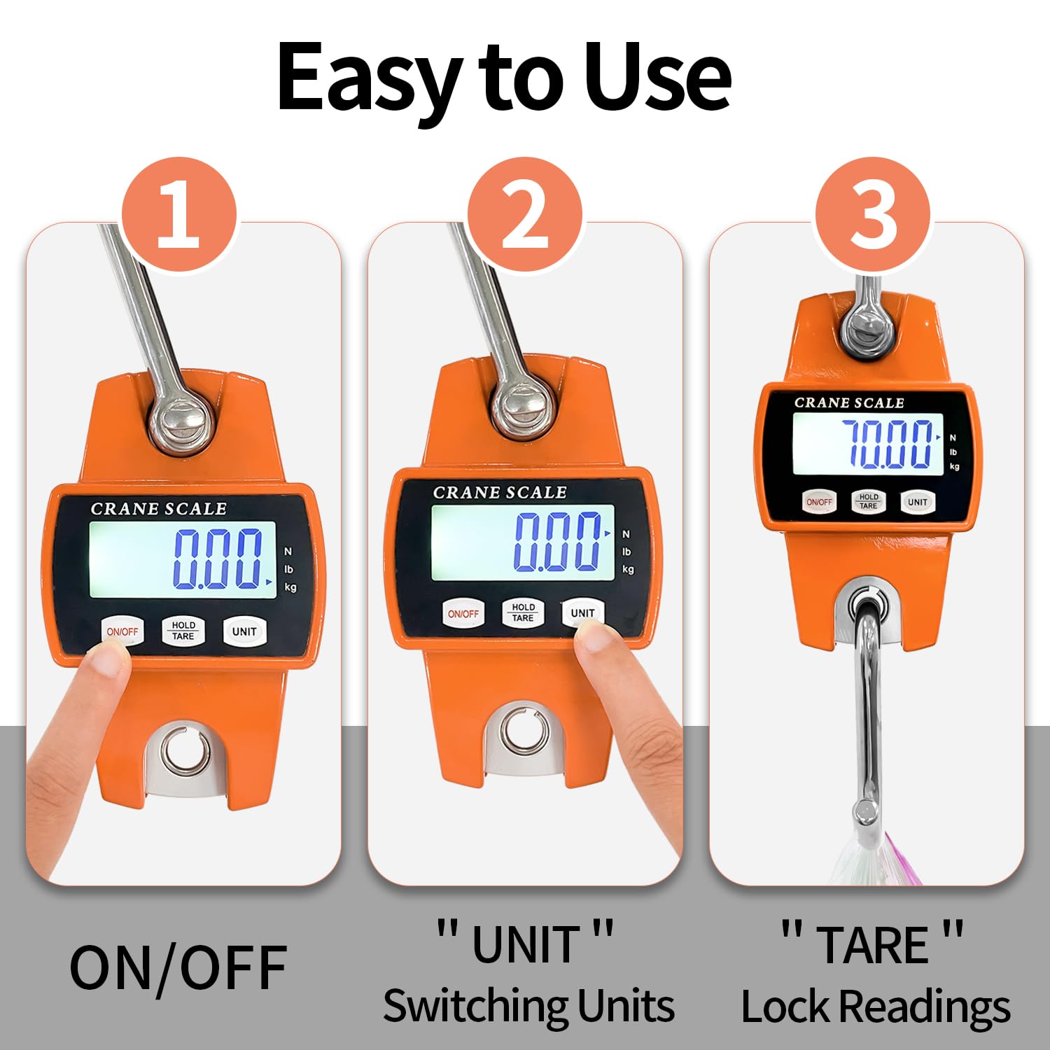 2-inch backlit LCD display on the Sutekus scale