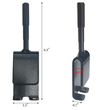 Universal compatibility with T-type and oval ring anchors