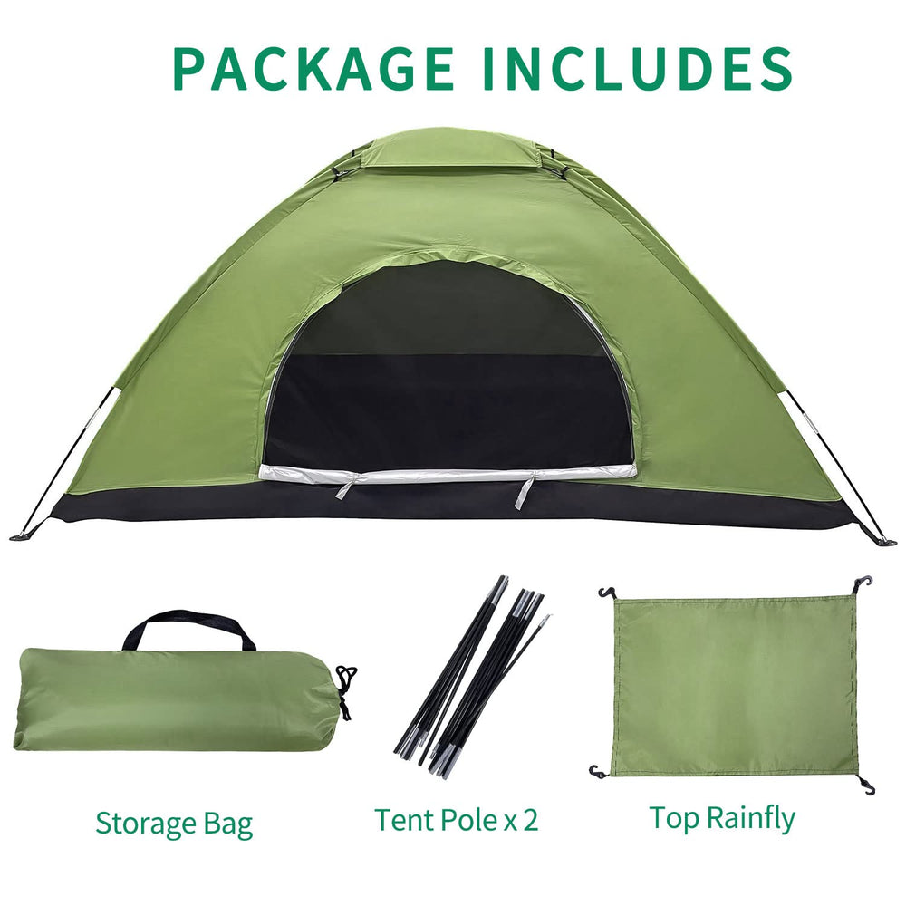 Sutekus tent hanging lantern hook feature aids evening visibility