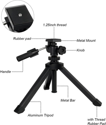 SVBONY SV28 features 360-degree rotation for flexible outdoor viewing angles.