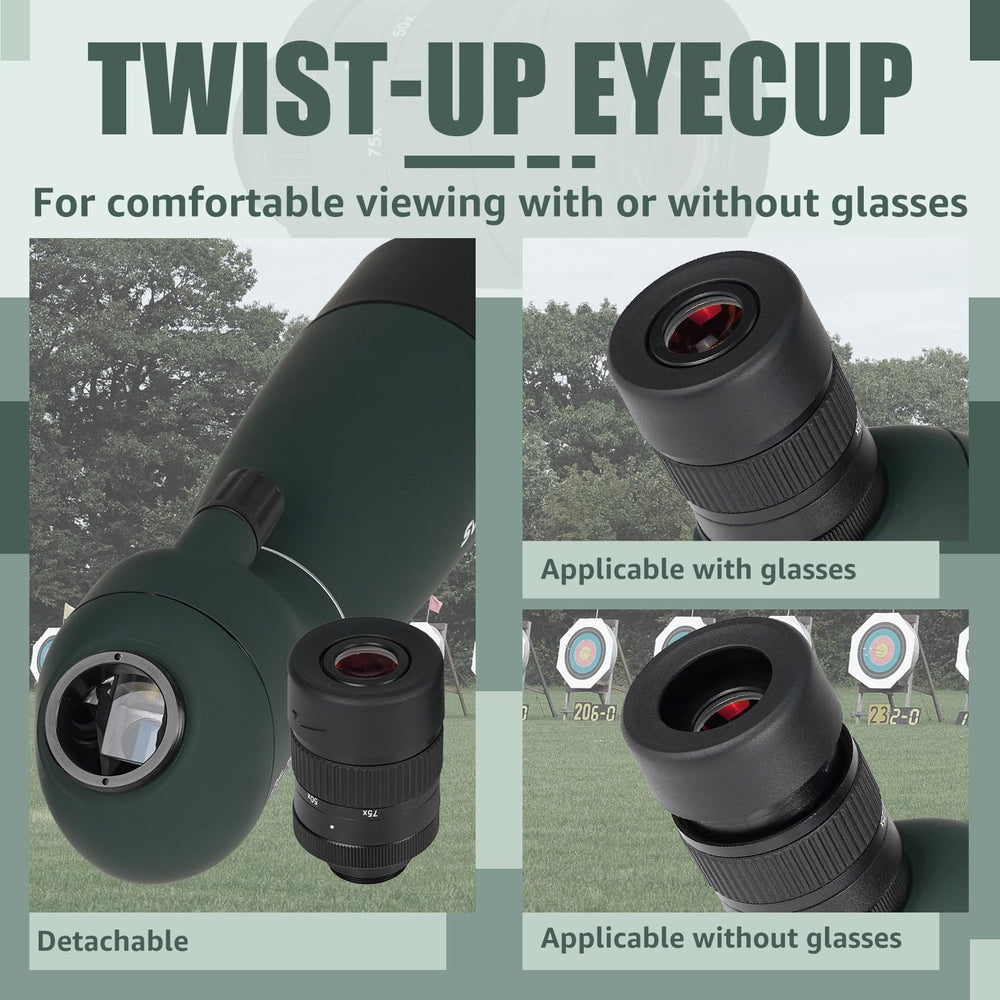 SVBONY SV28 PLUS 45-degree eyepiece supports comfortable viewing for extended sessions.