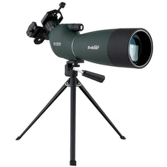 SVBONY SV28 spotting scope 25-75x70mm zoom for versatile birding observations.