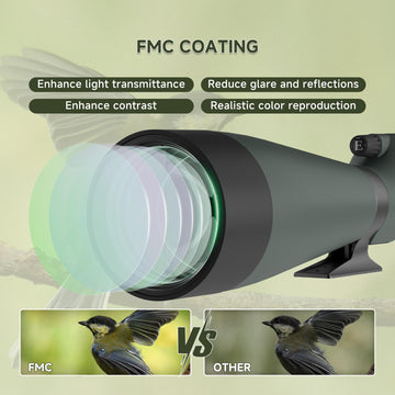 SVBONY SV28 twist-up eyecups provide customizable comfort during extended use.