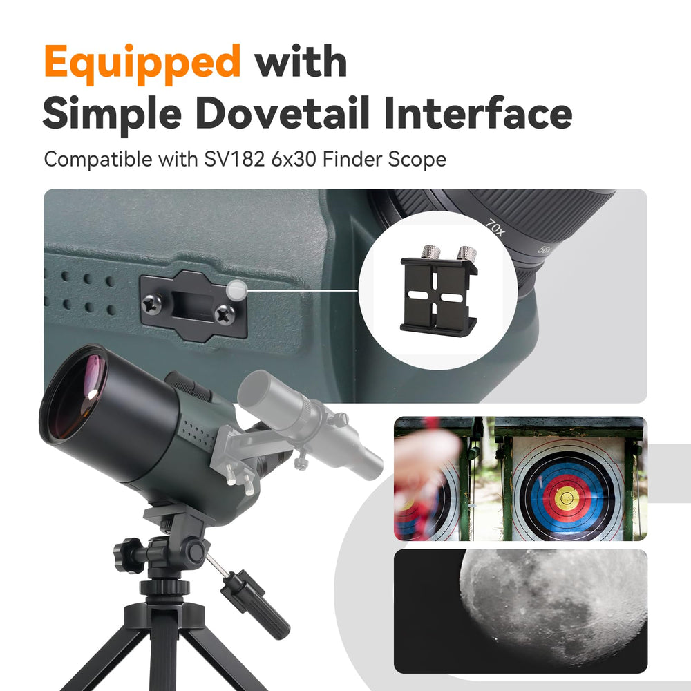 SVBONY SV41Pro dual-speed focus detail for fast, precise focusing
