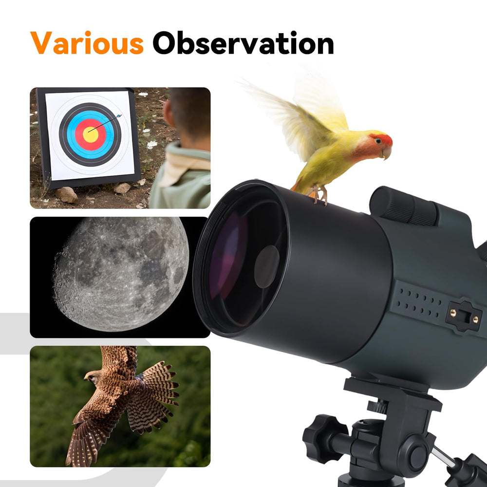 SVBONY SV41Pro finder dovetail quick-search feature aids locating distant objects