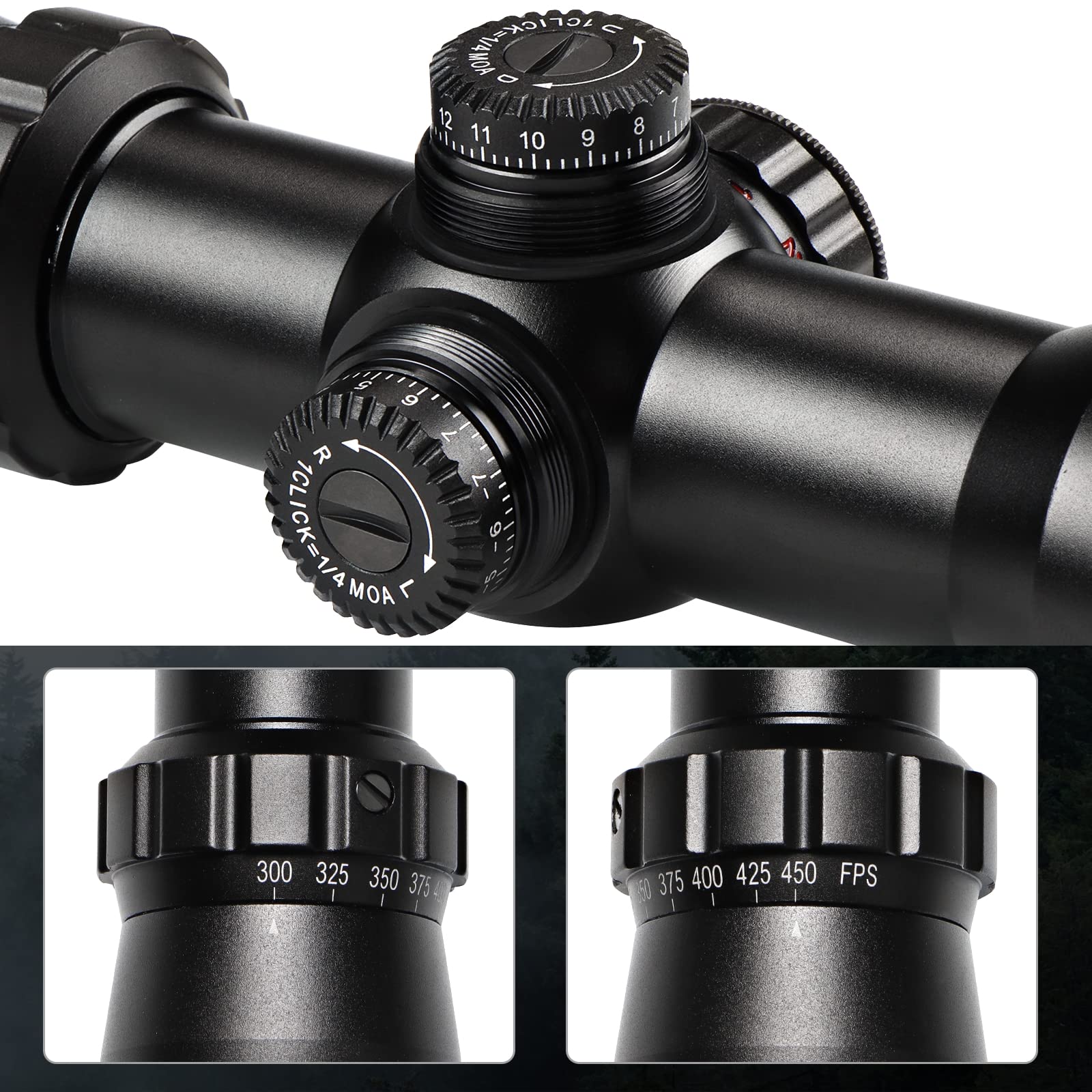 SVITVU crossbow scope fast focus eyepiece enables rapid reticle focus
