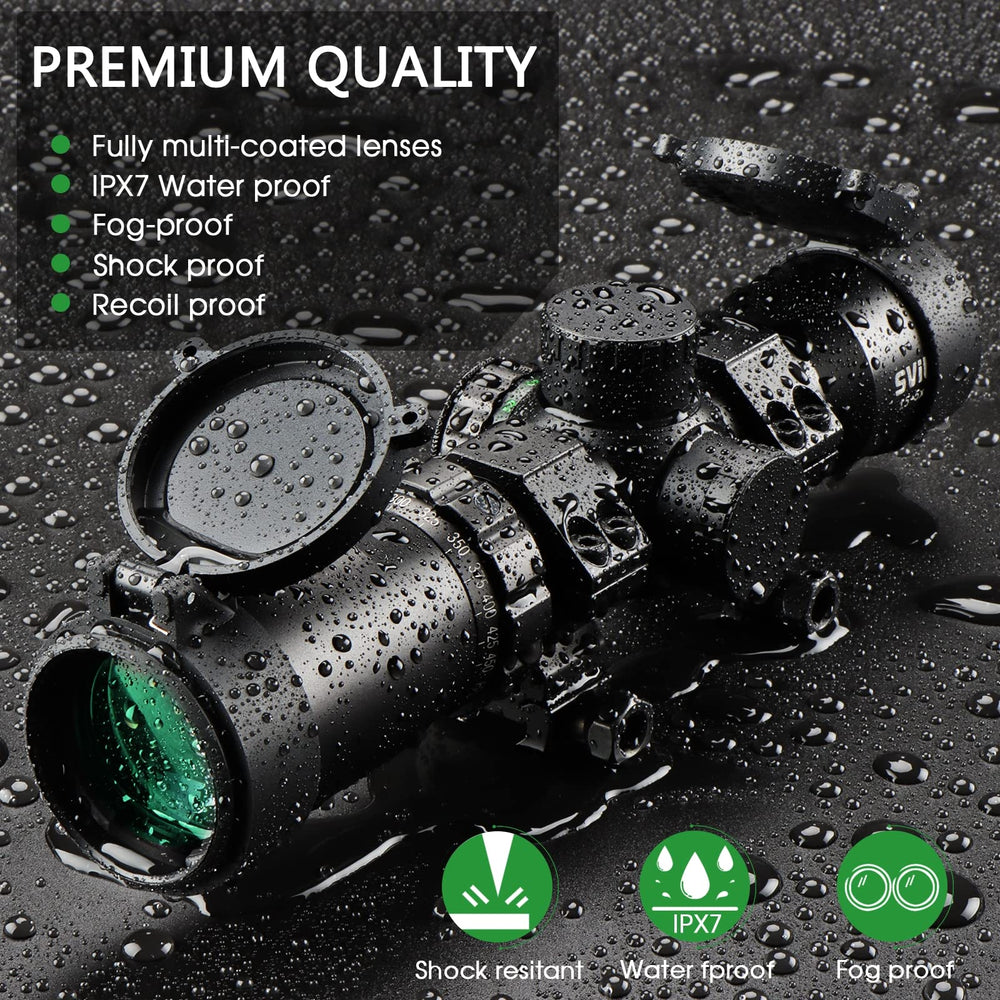 SVITVU crossbow scope nitrogen filled waterproof design prevents fog