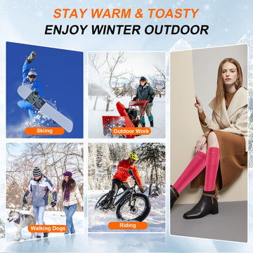 SVPRO packaging box indicating gift-ready winter warmth for outdoor enthusiasts