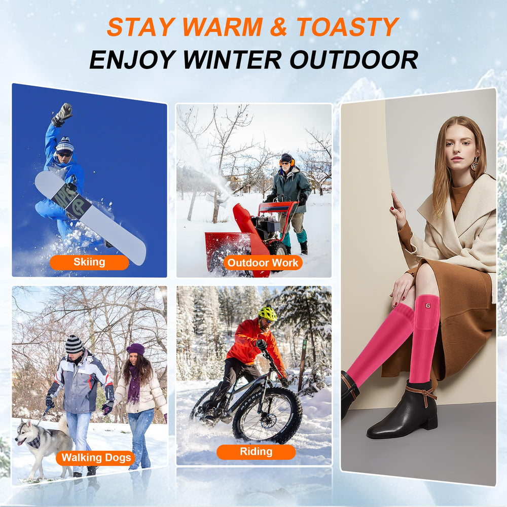 SVPRO packaging box indicating gift-ready winter warmth for outdoor enthusiasts