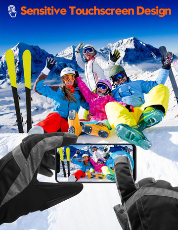 SVPRO heated gloves three-level heating provides adaptable warmth across activities