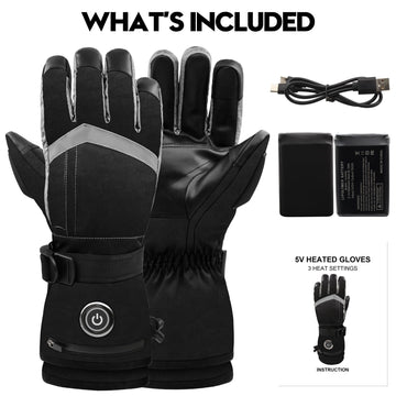 SVPRO heated gloves in a winter gear bundle for outdoor enthusiasts