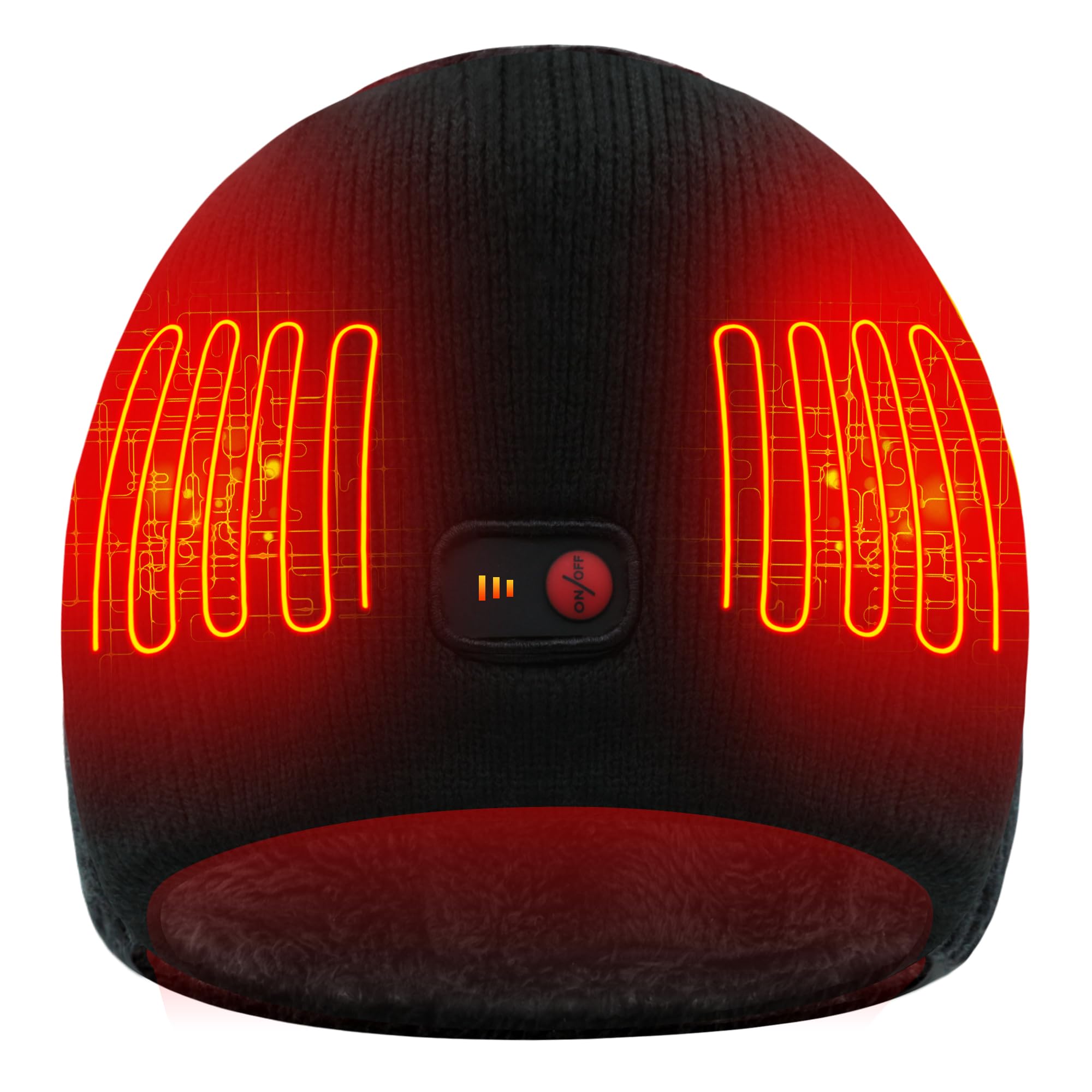SVPRO heated hat with battery included for extended outdoor warmth.