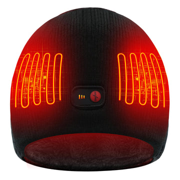 SVPRO heated hat with battery included for extended outdoor warmth.