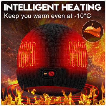 SVPRO heated hat fleece lining adds extra insulation and comfort