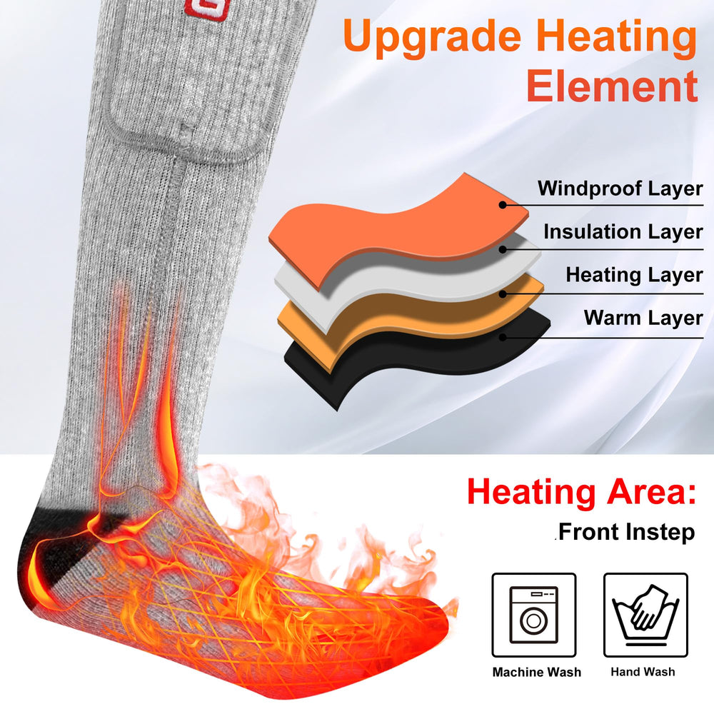 SVPRO heated socks in use during hunting for reliable warmth