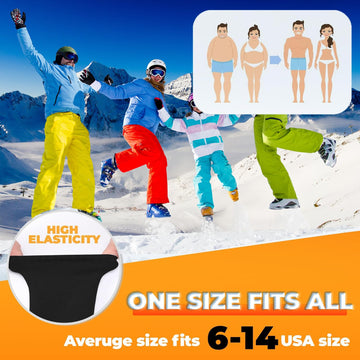 SVPRO heated socks soft breathable fabric for all-day comfort in winter activities.
