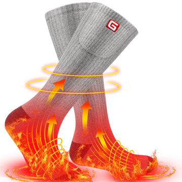 SVPRO heated socks toe heat provides focused warmth for chilly toes.